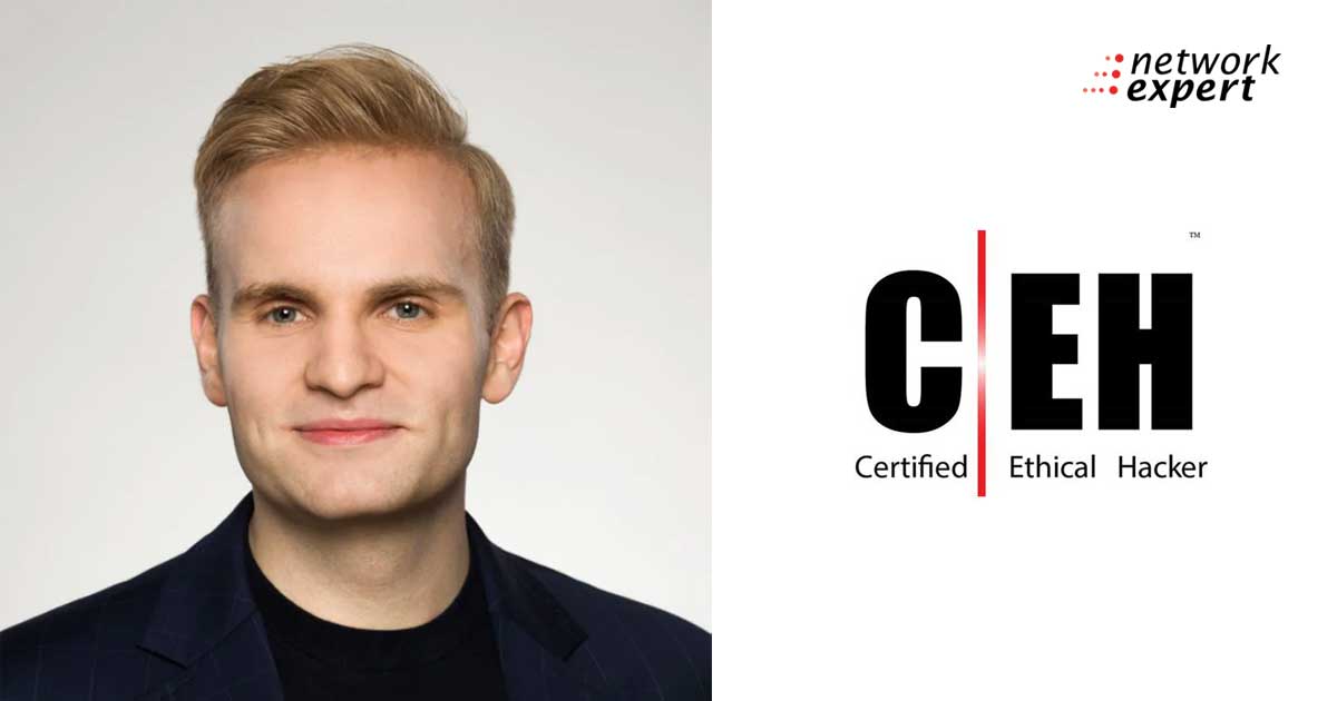 Michał Zadruski uzyskał certyfikację Certified Ethical Hacker | CEH Certification